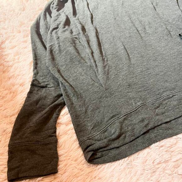 Yogalicious Oversized Cozy Soft Lightweight Yoga Studio Gym Cowl Neck Sweater - Picture 3 of 5